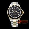 Rolex Submariner 16613 YG/SS Black BP Ult A3135 Mod