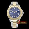 Rolex YachtMaster 116613 40mm 904L YG/SS Blue GMF A3135