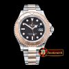 Rolex YachtMaster 116623 40mm RG/SS Black BP Ult A3135 Mod