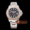 Rolex YachtMaster 116623 40mm RG/SS Black BP Ult Asia 2836