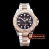 Rolex YachtMaster 116623 40mm RG/SS Brown ARF Asia 2824