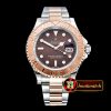 Rolex YachtMaster 116623 40mm Wrapped RG/SS Brown BP A3135