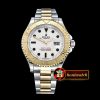 Rolex YachtMaster 116623 40mm YG/SS White BP Ult A3135 Mod