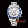 Rolex YachtMaster II 116680 Blue SS/SS White BP Asia 4161 Mod