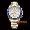 Rolex YachtMaster II 116688 Blue YG/YG White BP Asia 7750 Mod