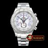 Rolex YachtMaster II 116689 SS SS/SS White JF Asia 7750 Mod