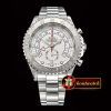 Rolex YachtMaster II 116689 SS/SS White BP Asia 7750 Mod