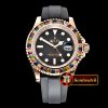 Rolex YachtMaster 40 116695SATS RG/RU Black GMF Asia 3135