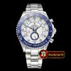 Rolex YachtMaster II Blue SS/SS White BP Asia 2813 Mod