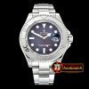 Rolex YachtMaster Mens 116622 904L SS/SS Blue GMF Asia 3135
