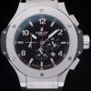 Hublot Bigbang Quartz Men Black Rubber strap