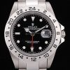 Rolex Explorer Automatic Men Black steel strap
