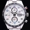 Tag Heuer Carrera Number Men White Steel strap