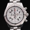 Breitling Avenger Quartz Men White Steel strap
