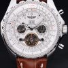 Breitling Bentley Automatic Men White Pelle strap