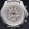 Breitling Bentley Automatic Men White Steel strap
