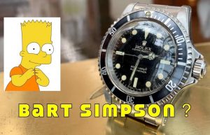 Rolex 'Bart Simpson' Submariner 5513 replica