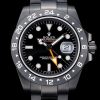 Rolex Explorer Automatic Men Black Steel Strap