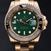 Rolex GMT Master Automatic Men Green Steel strap