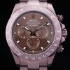 Rolex Daytona Automatic Men Chocolate Steel strap