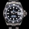 Rolex Submariner Automatic Women Black Steel strap
