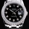Rolex Datejust Automatic Men Balck Dial steel strap