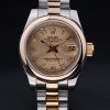 Rolex Datejust Automatic Women Champagne Dial In Steel
