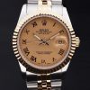 Rolex Datejust Automatic Men Two-Tone Champagne Dial