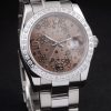 Rolex Datejust Automatic Men Chocolate Dial With steel strap