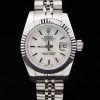 Rolex Datejust Automatic Women White Dial In Steel