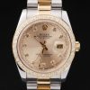 Rolex Datejust Automatic Men Champagne Dial steel strap
