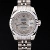 Rolex Datejust Automatic Women White Dial In Steel