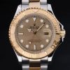 Rolex Yachtmaster Automatic Men Champagne Dial Steel strap