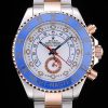 Rolex Yachtmaster II Automatic Men White Dial Steel Bracelet