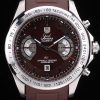 Tag Heuer Carrera Number Men Black Dial With Rubber stra