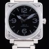 Bell and Ross BR 01-92 Airborne Automatic Men Balck Dial In steel