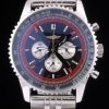 Breitling Certifie Quartz Men Black Dial In Steel