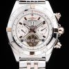 Breitling Chronomat Automatic Men In steel With White Dial