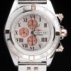 Breitling Chronomat Quartz Men White Dial And steel strap