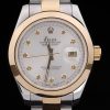 Rolex Datejust Automatic Men White Dial steel strap