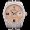Rolex Datejust Automatic Women Flower Dial steel strap