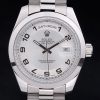 Rolex Daydate Automatic Men White Dial With Steel strap