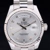 Rolex Daydate Automatic Men White Dial steel strap