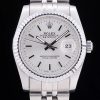 Rolex Datejust Automatic Men White Dial with steel strap