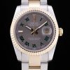 Rolex Datejust 36 Automatic Men Grey Dial With steel strap