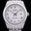 Rolex Datejust Automatic Men White Dial With Argento steel strap