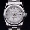 Rolex Datejust Automatic Men White Dial Arabic Hour Numbers In Steel President Bracelet
