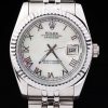 Rolex Datejust Automatic Men White Dial steel strap