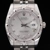 Rolex Datejust 36 Automatic Women White Dial With Diamond Hour Numbers In Jubilee steel strap