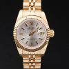 Rolex Datejust Automatic Women White Dial With Sticks Hour Numbers In 18K Yellow Gold-Plated